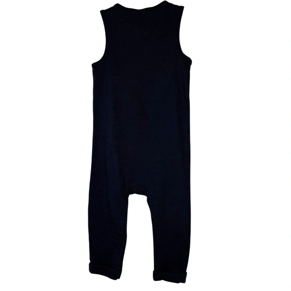 Old Navy  Unisex Sleeveless Sweater-Knit Henley One-Piece for Baby In the Navy